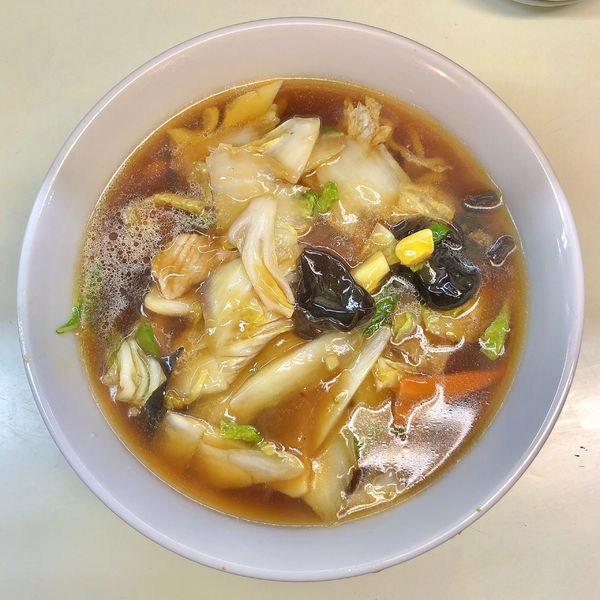 「広東麺セット950円﻿」@味の中華 味の兆楽の写真