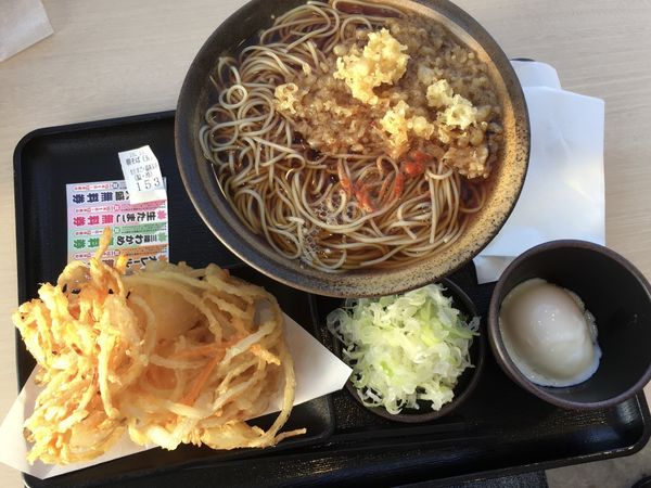 「朝そば(360¥)」@ゆで太郎 かすみがうら下稲吉店の写真