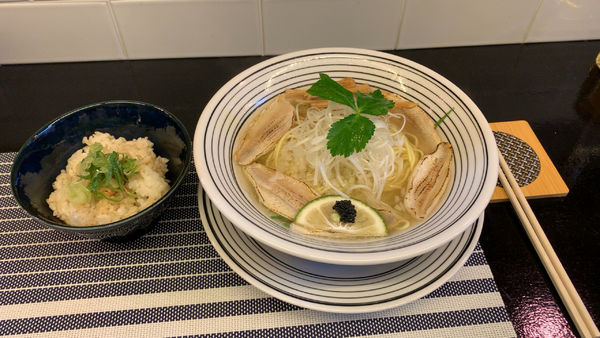 「のどぐろ淡麗 追いのどぐろめし付き」@niboshi noodle 烏の写真