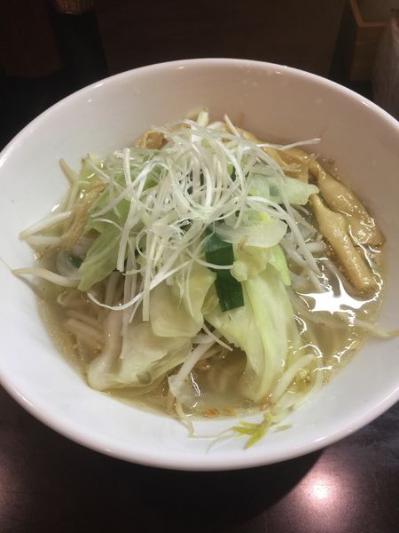 「塩野菜らぁめん 850円」@らぁ麺家康 千城台店の写真