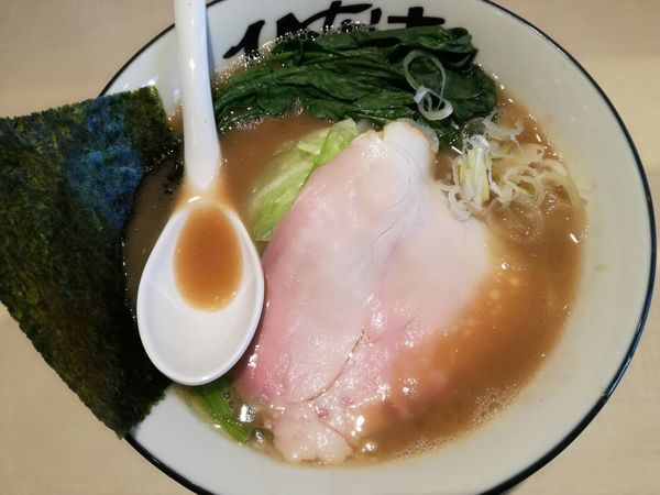 「ラーメン(もも)」@地鶏豚骨らーめん ひなわの写真