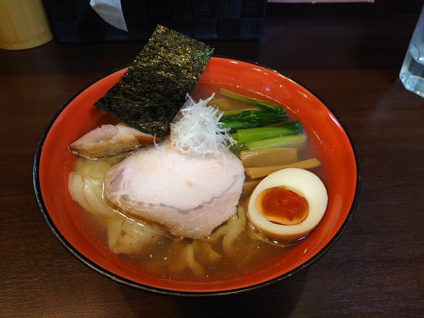 「塩らーめん＋ワンタン」@とものもとの写真