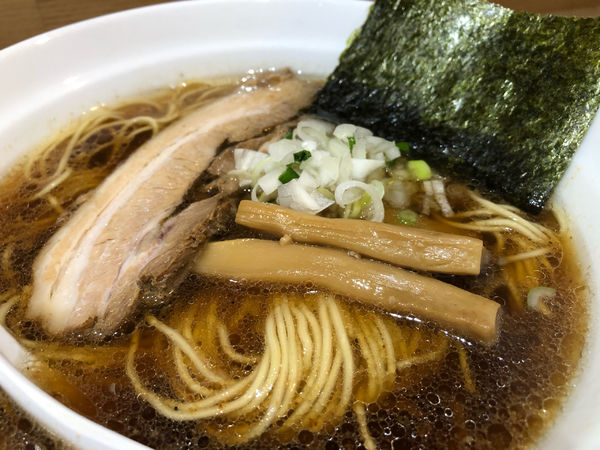 「紫らーめん」@Soy Sauce Ramen Janya 醤屋の写真