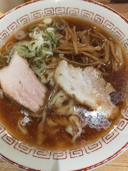 「中華そば」@超多加水自家製手揉み麺 きたかた食堂の写真