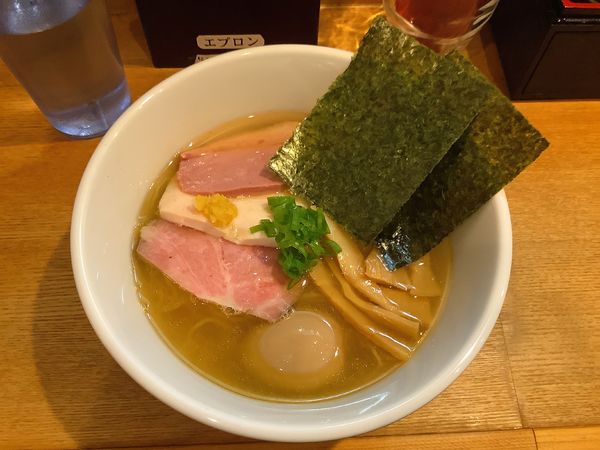 「特製鯛煮干らーめん」@麺屋正路の写真