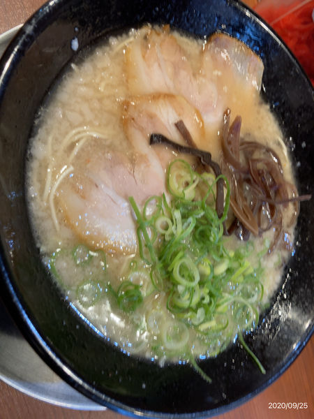 「とんこつラーメン」@元祖博多中州屋台ラーメン 一竜 国分寺店の写真