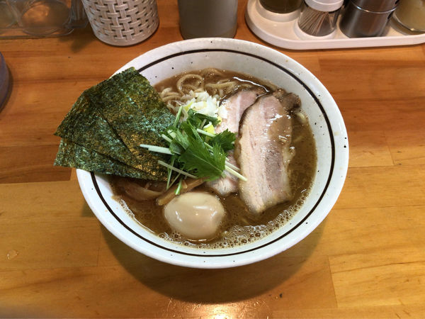 「特製魚介豚骨らーめん」@麺屋 くおんの写真