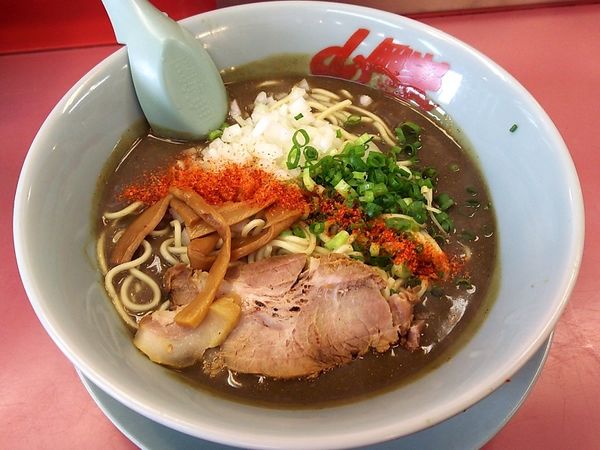 「鬼煮干しラーメン」@山岡家 平塚店の写真