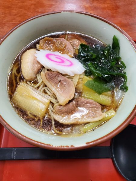 「鴨南ばんそば」@栃木屋の写真