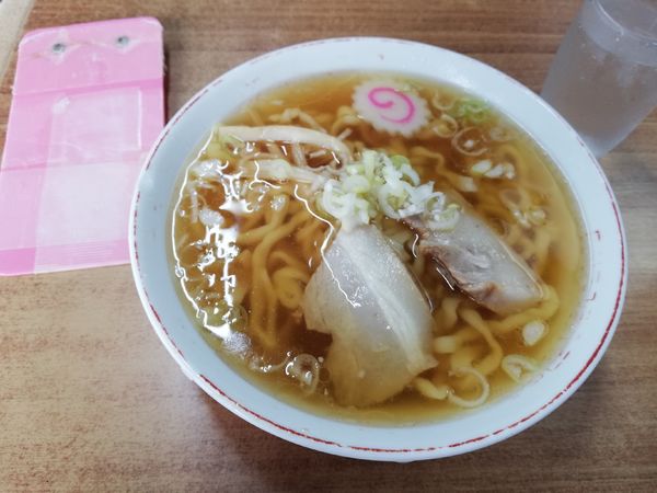 「極太手打ちラーメン」@食堂なまえの写真