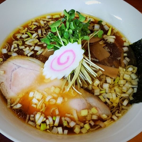 「正油ラーメン ６５０円」@奥久慈ラーメン なかざわの写真