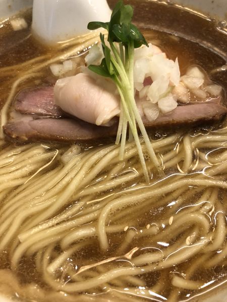 「軍鶏そば」@麺尊 RAGEの写真