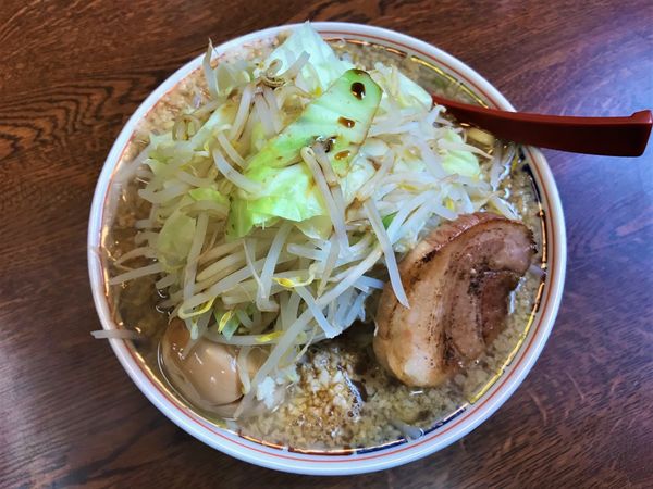 「味玉もやしラーメン 中（醤油）￥830」@麺屋 登夢道 茅ヶ崎本店の写真