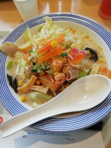 「野菜たっぷりちゃんぽん」@リンガーハット イオンモール春日部店の写真