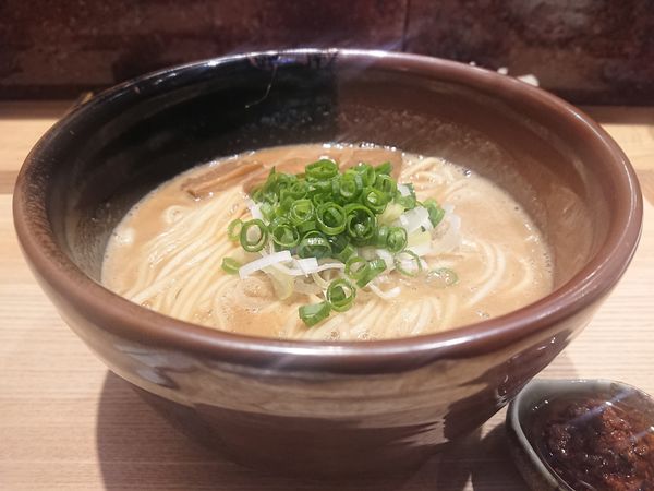 「らぁめん＋特選全部乗せトッピング＋辣油辛味」@中華蕎麦 とみ田の写真