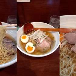 『塩ラーメン+大盛(￥650+100)』
