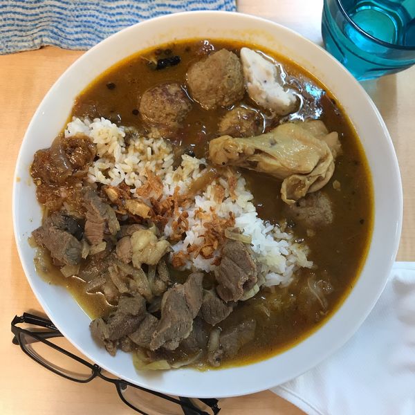 「マトン炒めハードコア」@カリー ザ ハードコアの写真