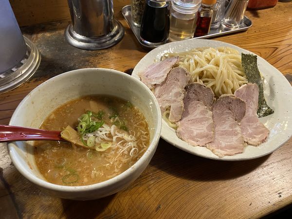 「チャーシューつけ麺（中盛）」@元祖長浜 大学ラーメンの写真