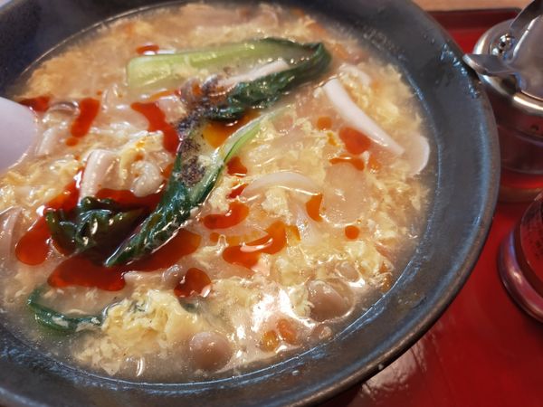 「酸辣湯麺」@8番らーめん 七尾西店の写真