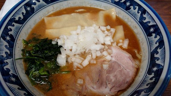 「濃厚煮干しラーメン(塩)」@麺工房 しゅはり屋の写真
