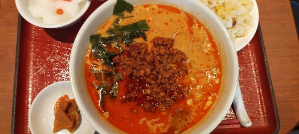 「ゴマ担々麺」@中華料理 彩味園の写真