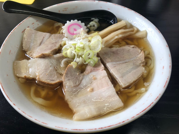「極太手打ちチャーシュー麺」@食堂なまえの写真