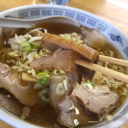 チャーシュー麺＋麺硬め