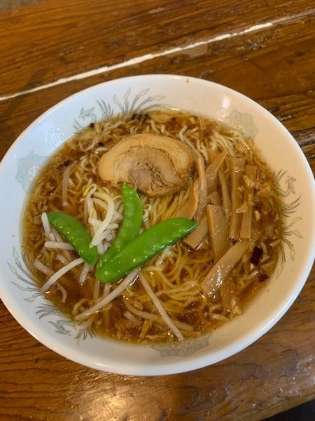 「ラーメン（ランチ大盛無料） 770円」@かおたんラーメンえんとつ屋 南青山店の写真