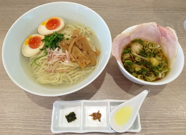 「特製蜆昆布水つけ麺(醤油)」@中華そば 和渦 TOKYOの写真
