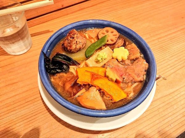 「羊納言(治部煮風まぜそば)、など」@ひつじそば 人と羊の写真