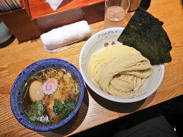 「特製清湯つけそば」@つけそば 神田勝本の写真