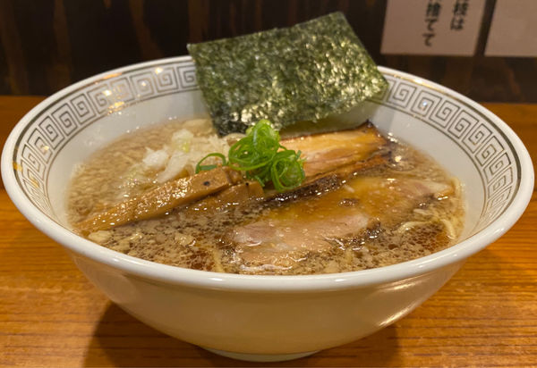 「背脂煮干しらーめん800円」@拉麺 瑞笑の写真