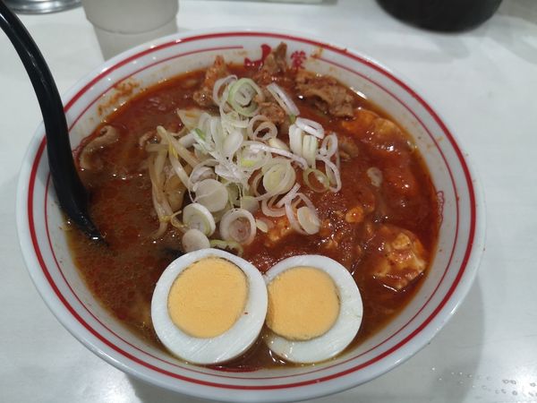 「五目蒙古タンメン900円野菜まし70円豆腐変更60円」@蒙古タンメン 中本 渋谷店の写真