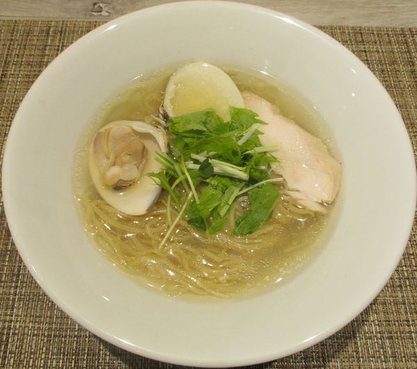 「地蛤中華蕎麦（塩）880円」@LOKAHiの写真