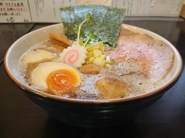 「魚介鶏豚骨特製らーめん」@麺処はなぶさの写真