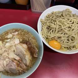大豚ぎょったまつけ麺、生卵×2