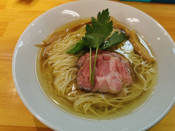 「塩ラーメン」@らぁ麺 はんにゃの写真