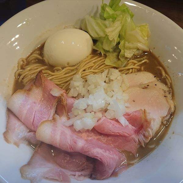 「特製濃厚1030円、和え玉200円」@ラーメン 裏健やかの写真