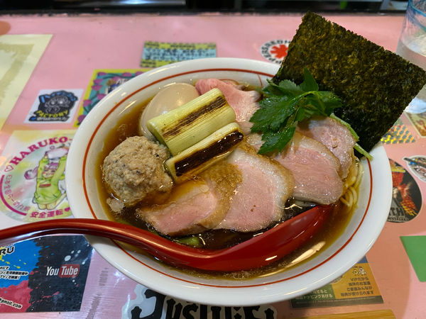 「凛々しい特製鴨醤油そば」@らーめん凛々の写真