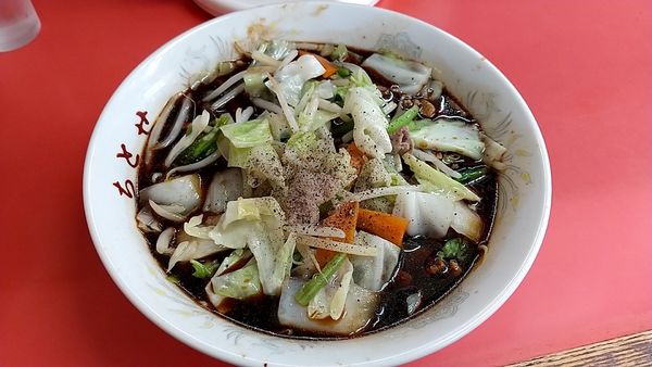 「醤油タンメン（５５０円）」@ラーメン ちとせの写真
