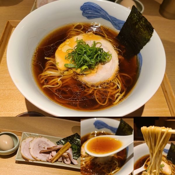 「醤油らぁ麺¥980+特製トッピング¥520」@NIPPON RAMEN 凛 TOKYOの写真