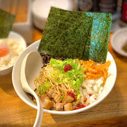 とんこつまぜそば　ご飯セット