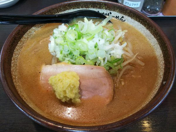 「炙り味噌 ※生姜増し2倍」@麺匠 真武咲弥 松本店の写真