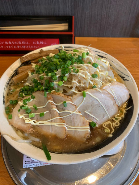 「背脂醤油デストロイ」@川岸ボンゾNOODLESの写真