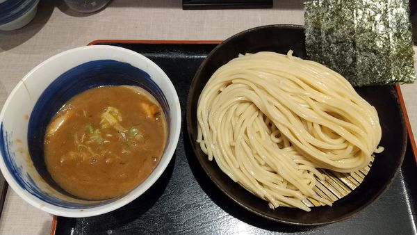 「濃厚つけ麺中盛り924円」@やまのうち製麺の写真