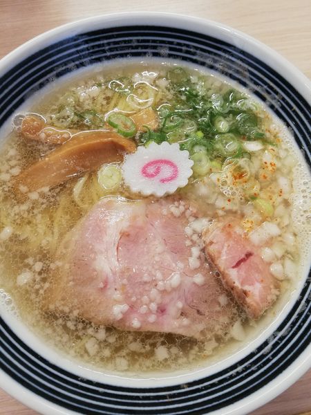 「煮干しソバ(塩)」@まるぎん商店の写真