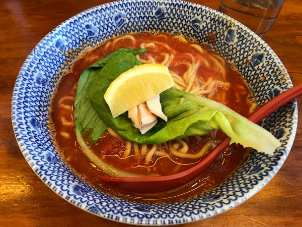 「トマトらー麺」@らーめん RYOMAの写真
