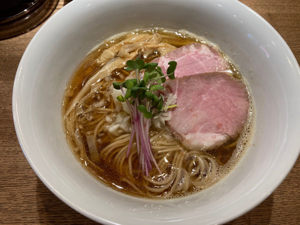 「いりこそば」@中華そば 麺壁九年 本店の写真