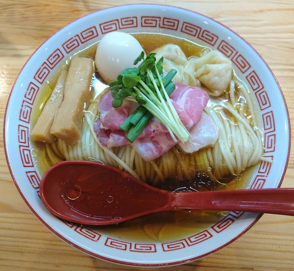 「(松)特級中華そば 醤油」@自家製麺 くろ松の写真
