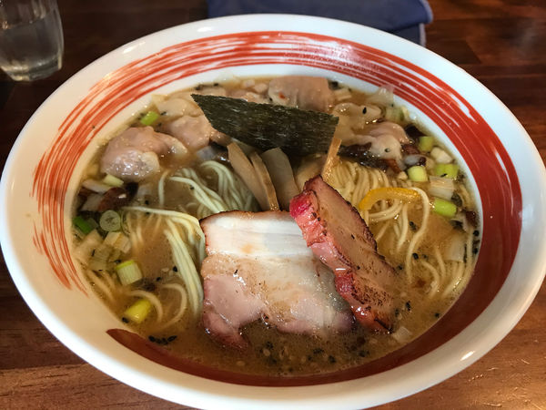 「味噌ワンタンメン」@麺屋 悠の写真